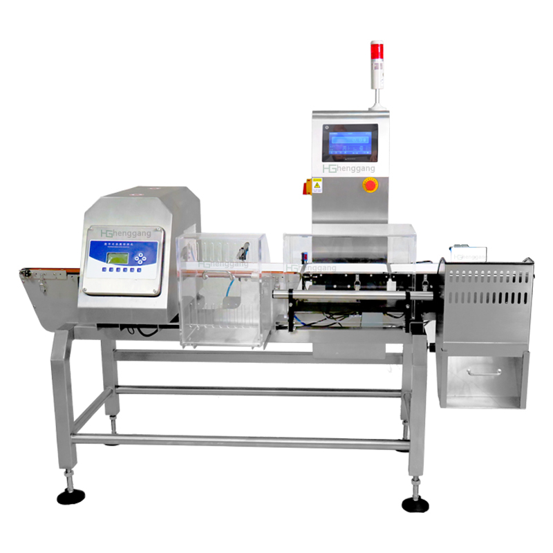 火鍋丸子金檢重檢機(jī)袋裝金檢重檢一體機(jī)食品金檢重檢剔除機(jī)