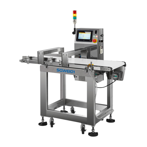 大米金檢重檢機(jī)袋裝大米包裝后金屬檢測(cè)重量檢測(cè)分選一體機(jī)器
